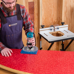 Compact Router Insert Plate Kit for Convertible Benchtop Router Table