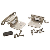 3/8'' Inset Self-Closing Face-Mount Cabinet Hinges (3428), Polished Chrome
