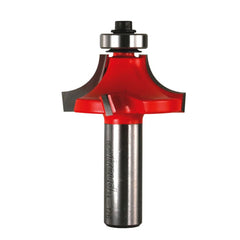 1'' D x 1/2'' H x 1/4'' R x 1/2'' Shank Freud #34-120 Quadra-Cut™ Rounding Over Bit