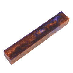 Bronze/Violet Inlace Acrylester Pen Blank