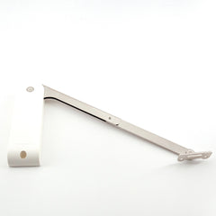 Sugatsune HDS-10 Soft-Down Drop Front Support, White, Left-Side, Heavy-Duty