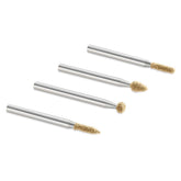 Kutzall 4-Piece Fine Detail Burr Kit for Rotary Tools, 1/8'' Shaft