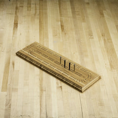 Small Cribbage Board Templates, 2-Player, Curved Track