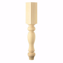 5" Whole Country French Island or Cabinet Column, Hard Maple (01510210HM1)