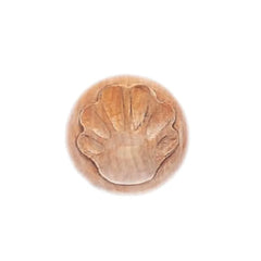 Rubberwood Shell Pull