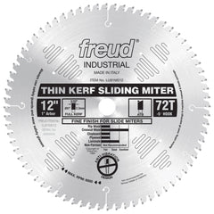 Freud LU91M008 8-1/2" x 48T Industrial Thin Kerf Sliding Compound Miter Saw Blade