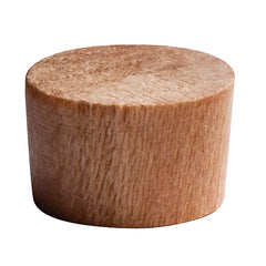 Birch-3/8" Flat Top Plugs