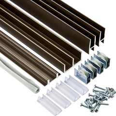 3 ft. Bronze E-Z Glide Tracks (Price per set)