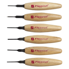 FlexCut® MT910 1.5mm Mixed Profile Micro Carving Tool Set