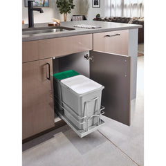 Single Cleaning Pullout Waste Containers