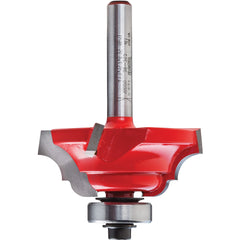1-5/32'' D x 5/8'' H x 1/8'' R x 1/4'' Shank Freud #38-302 Quadra-Cut™ Cove and Bead Bit