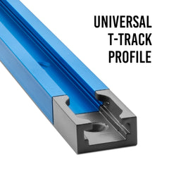 Rockler T-Track Drop-In In-Line Inserts, 4-Pack
