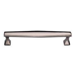 4-1/2'' Deco Cabinet Pull, Polished Nickel