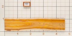 Canarywood Live Edge Slab, 12-1/4''W x 55''L x 1-1/8'' Thick