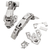 Blum Clip Top BLUMotion 155° Zero Protrusion Hinges, Nickel, Face Frame, 5/8'' Overlay