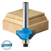 Rockler Miniature Classic Roman Ogee Router Bit - 13/16" Dia x 3/8" H x 1/4" Shank