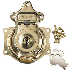 Brass Plated Spring Trunk Lock