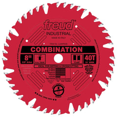 8" x 40T Freud Industrial Combination Blade (LU84R008)