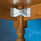 1-1/2" x 3" Kerf Mount Corner Bracket, Set of 4
