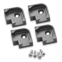 Rockler T-Track Drop-In 90° Corners, 4-Pack