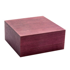 Purpleheart Bowl Blank, 6'' x 6'' x 3''