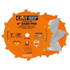 CMT Pro Dado Blade Set, 8'' x 12T