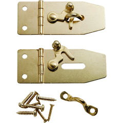Jewelry Box Hasp w/Swing Latch, Nickel