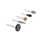 Kutzall 5-Piece Assorted Burr Kit for Rotary Tools, 1/8'' Shaft