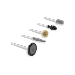 Kutzall 5-Piece Assorted Burr Kit for Rotary Tools, 1/8'' Shaft