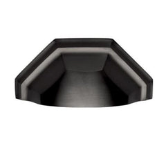 4''  Hex Cabinet Bin Pull, Dark  Oil-Rubbed