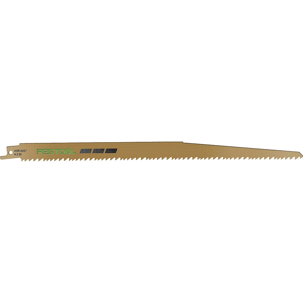 Festool Reciprocating Saw Blades, 11'' Long, Wood Universal, HSR 305/4.3 BI/5, 5-Pack (577488)