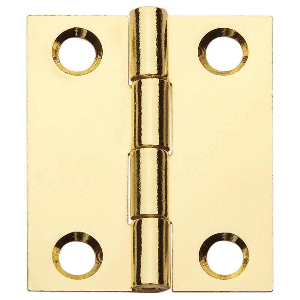 Flat Butt Hinge 1-1/2" L X 1-1/4" W, Oil-Rubbed Bronze