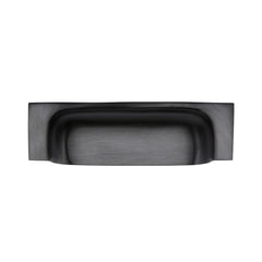 5-5/8''  Industrial Cabinet Bin Pull, Dark  Oil-Rubbed