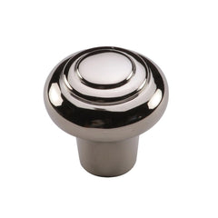 1-1/2''  Beaded Cabinet Knob, Polished Nickel