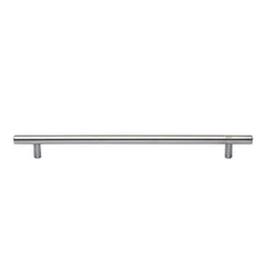 6-1/8''  Modern Round Bar Cabinet Pull, Satin Stainless
