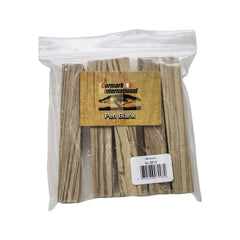 Zebrawood Pen Blanks, 5-Pack