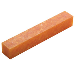 Orange Acrylic Acetate Jumbo Pen Blank