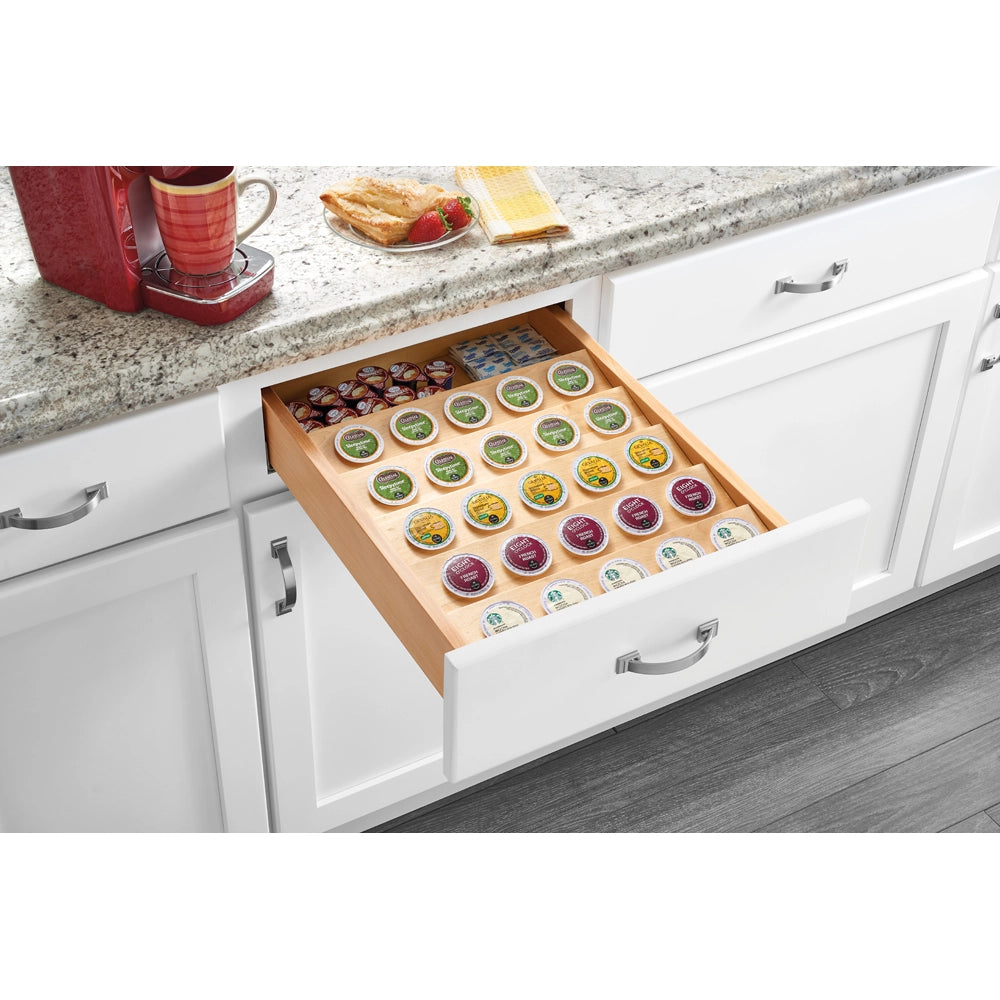 Cut-To-Size Insert K-Cup Organizer for Drawers - 18 in.