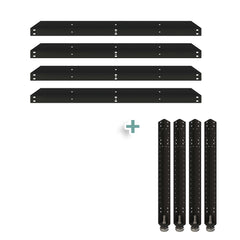 Rockler Rock-Steady Mid-Height Assembly Table Kit, 32''W x 32''W x 28''H