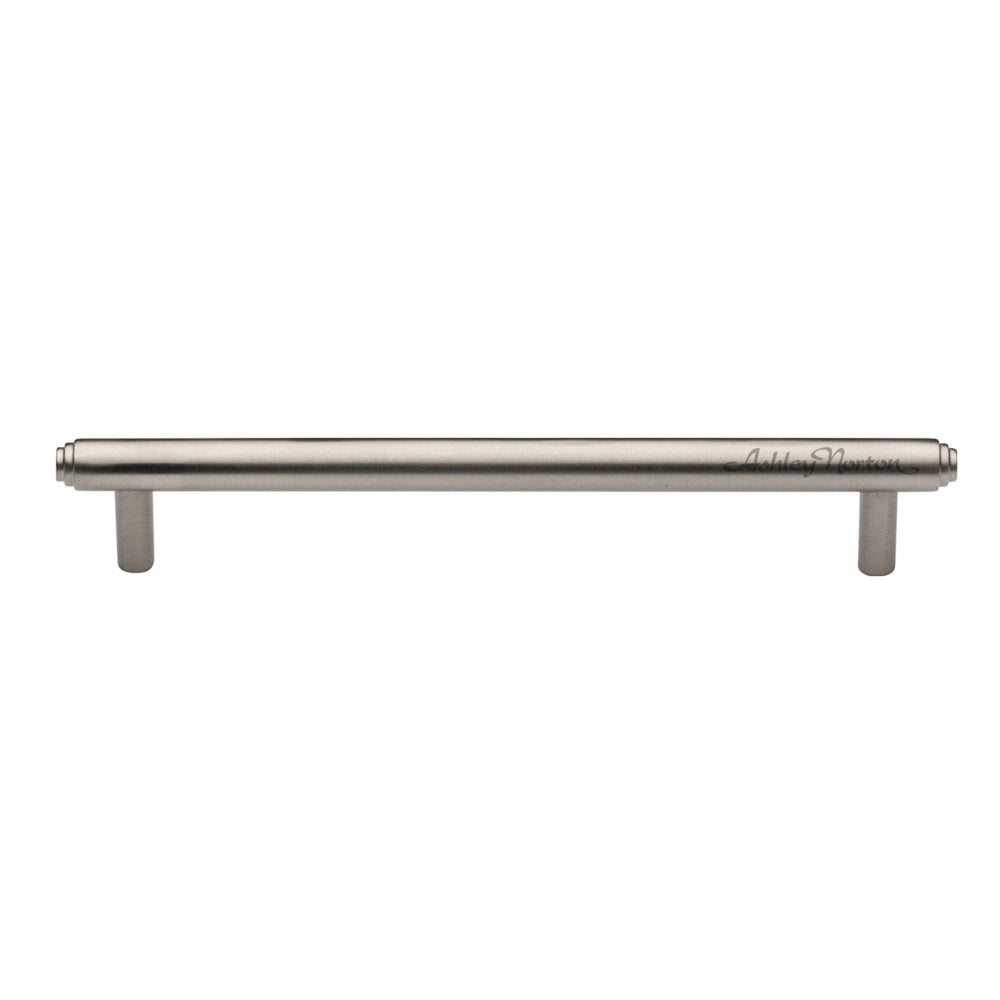 9-1/4''  Geneva Cabinet Pull, Satin Nickel