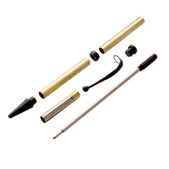 Slimline Pen Hardware Kit - Black Enamel