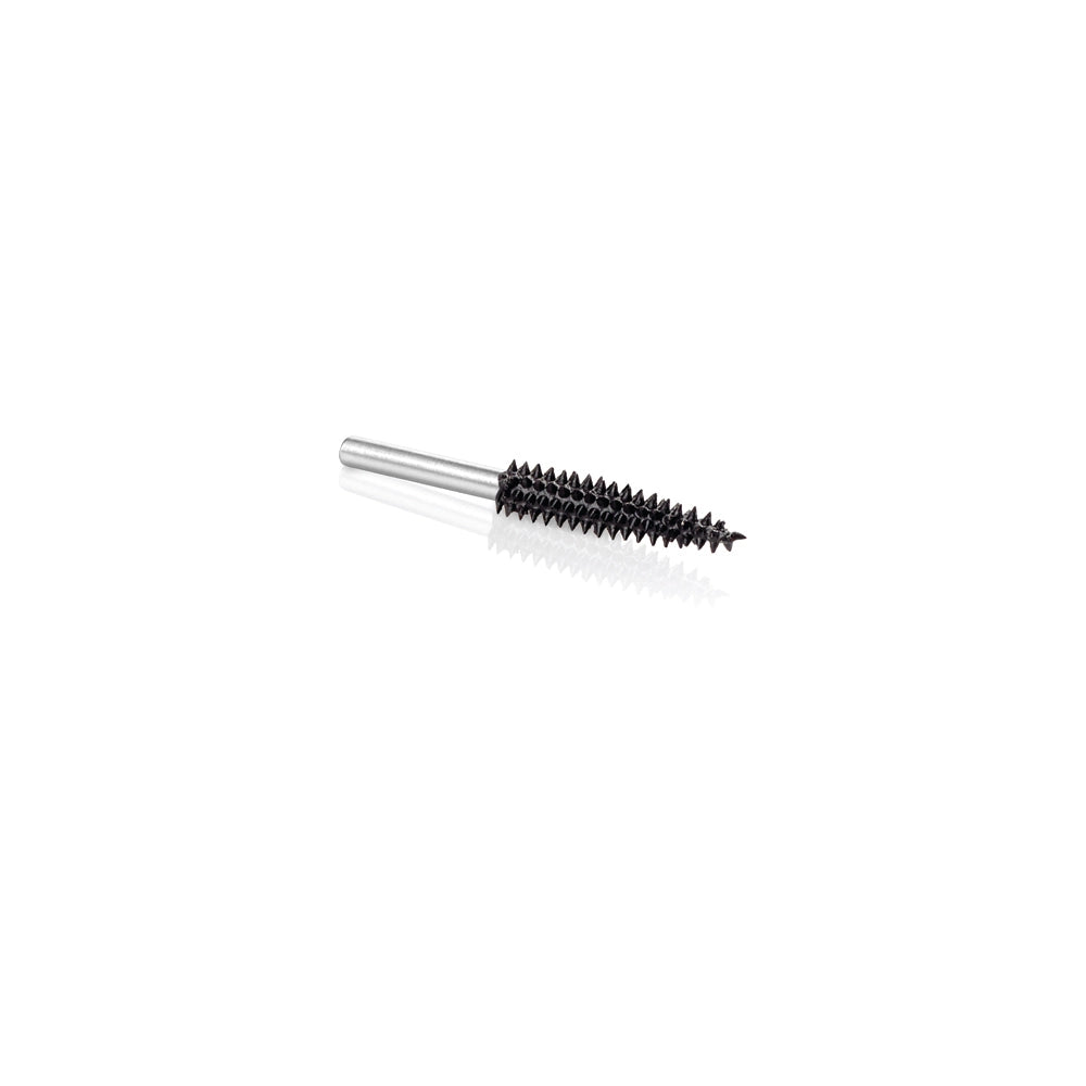 Kutzall Extreme - Taper Burr, 1/8'' Shaft, Head Diameter 1/8'' X Head Length 3/4'', Very Coarse