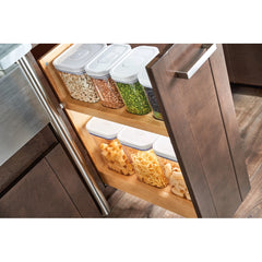 Rev-A-Shelf- Base Cabinet Pullout OXO Storage Organizer with Blumotion Soft Close - 8 in.
