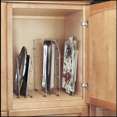 12 in. Tray Divider with Clips Sink & Base Accessories - White