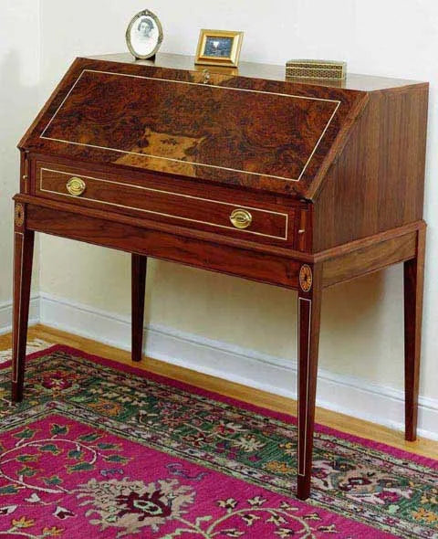 Federal Secretary Desk Downloadable Plan