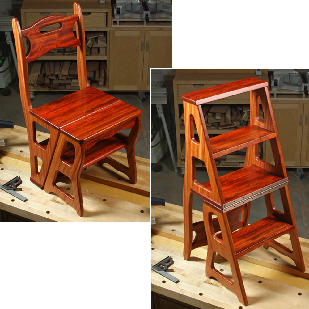 Convertible Step Stool & Chair Downloadable Plan