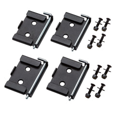 Rockler Quick-Release Workbench Caster Plates, 4-Pack