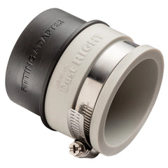 Dust Right Schedule 40 PVC Adapter, 2'' PVC to 2-1/2'' Fitting