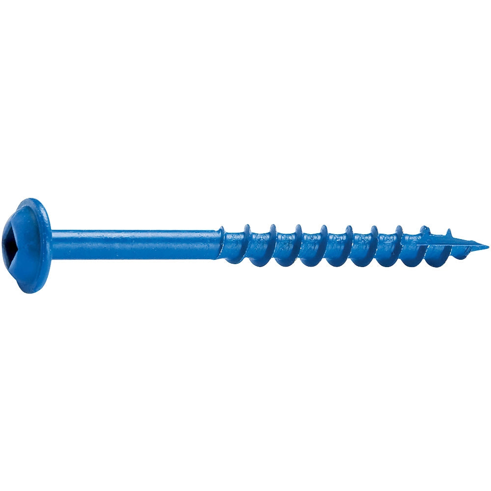 Kreg® 2-1/2"L #8 Coarse-Thread Washer-Head Blue-Kote Pocket Hole Screws, 50-Pack