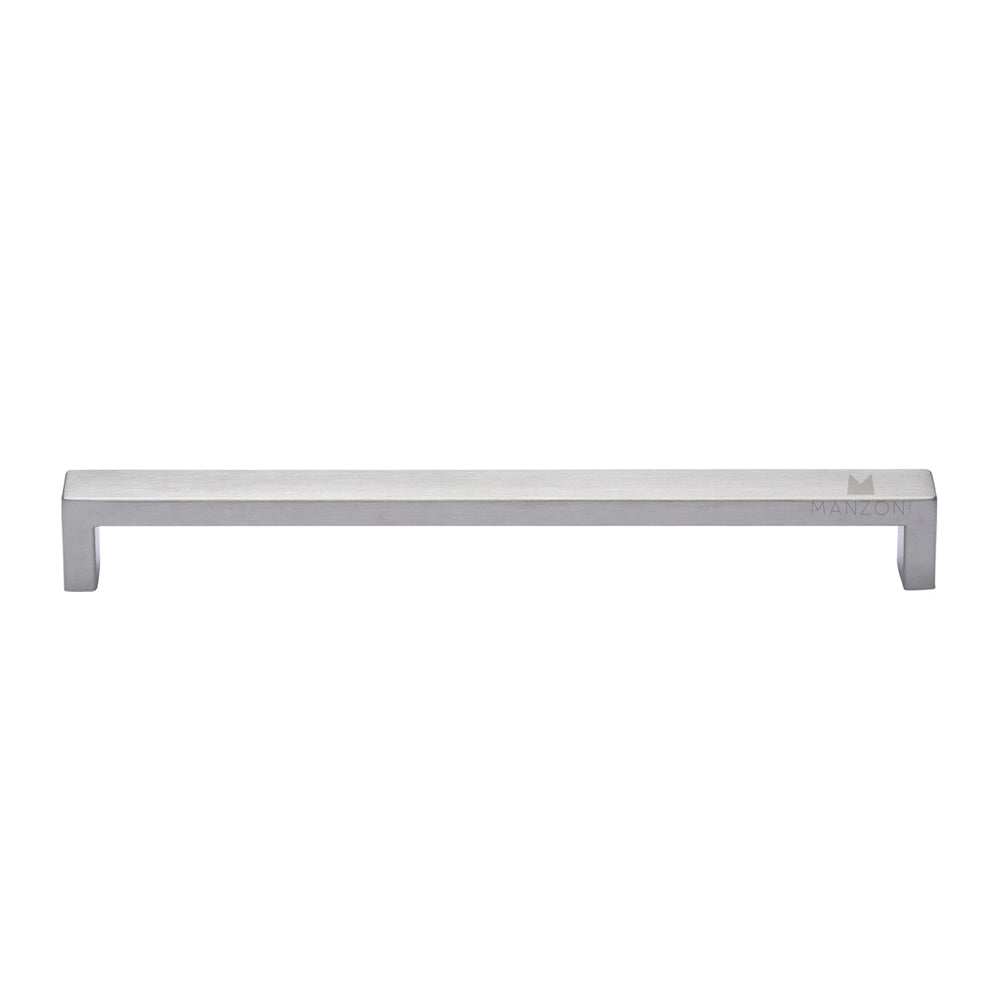 10-5/8''  Band Stainless Steel Cabinet Pull, Satin Stainless